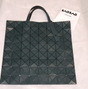 NWOT Bao Bao Issey Miyake Lucent Matte Tote- Green